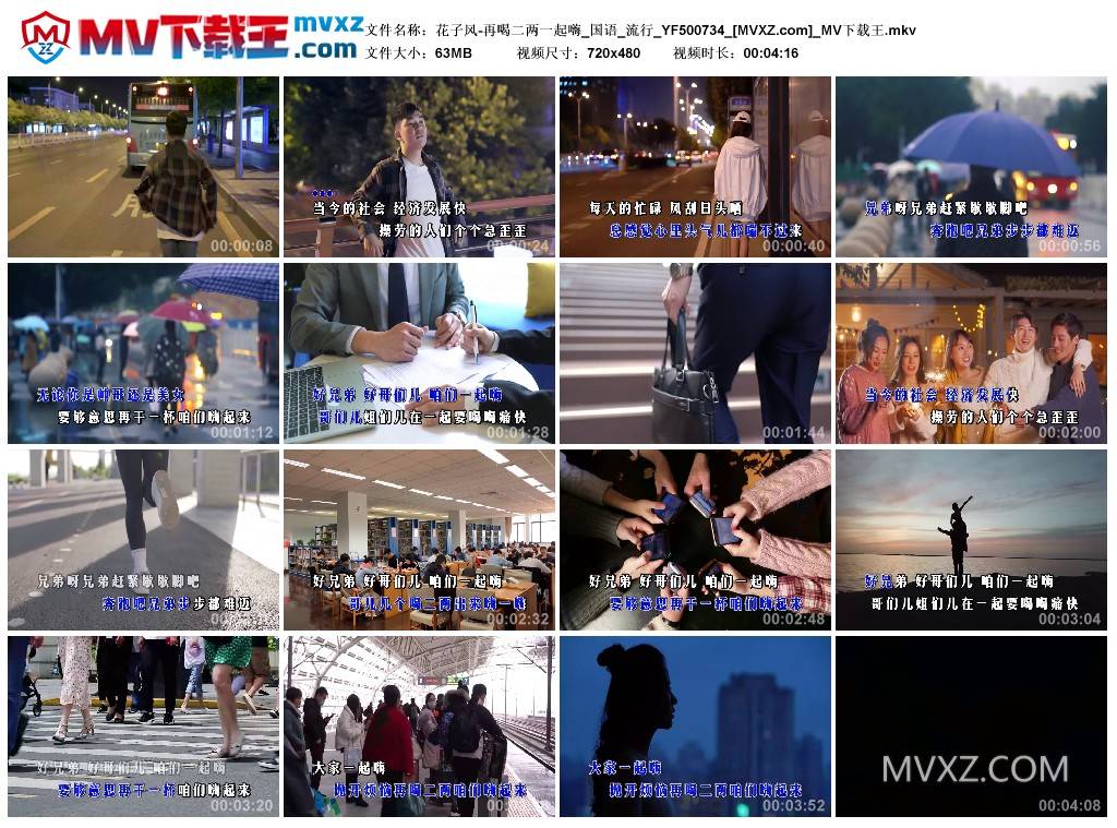 花子风-再喝二两一起嗨_国语_流行_YF500734